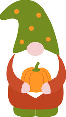 Fall Gnome with Pumpkin vector.
Autumn Harvest gnome with Pumpkin svg.
Happy Fall.
Thanksgiving Day.
Happy Harvest.