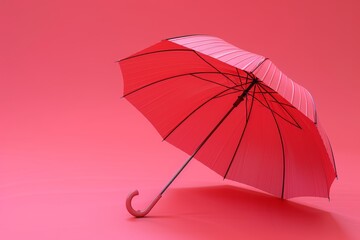 A colorful umbrella is sitting on a colorful background