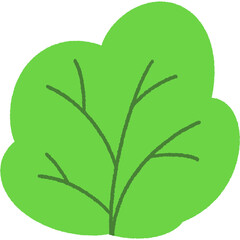 Simple bush illustration