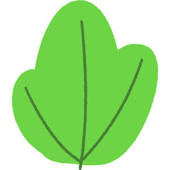 Simple bush illustration