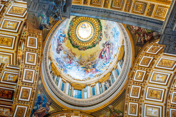 St. Peter's Basilica Dome at Vatican