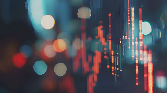 Navigating stock market charts and technical analysis. Making informed investment decisions with trends and indicators