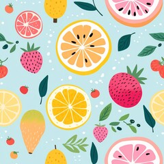 Capture the essence of farm-fresh goodness with seamless patterns featuring intricately crafted 3D renditions of vegetables, set against a palette of soft pastel tones and vibrant
