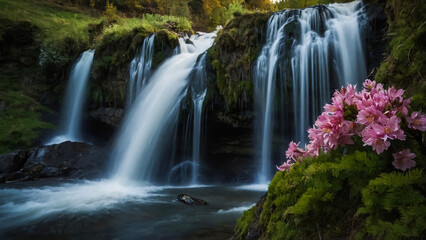 Tateshina Great Falls, Chino City, Nagano Prefecture
