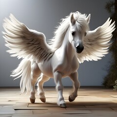 Obraz na płótnie Canvas baby Pegasusu