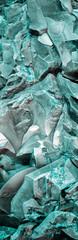 Turquoise and blu natural stone texture. Sedimentary rock is unique for every natural compound -...