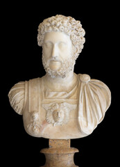 Bust of emperor Commodus