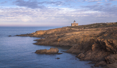 S'Arenella Lighthouse Panoramic View, Catalonia