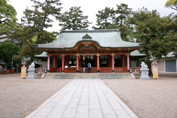 Fototapeta premium 落ち着いた雰囲気のある神社
