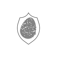 Antivirus fingerprint encryption concept