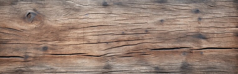 Fototapeta premium Time-Worn Patina of Old Wood Texture Panoramic