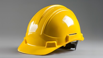 Fototapeta premium yellow safety helmet