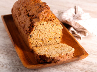 whole wheat tea bread