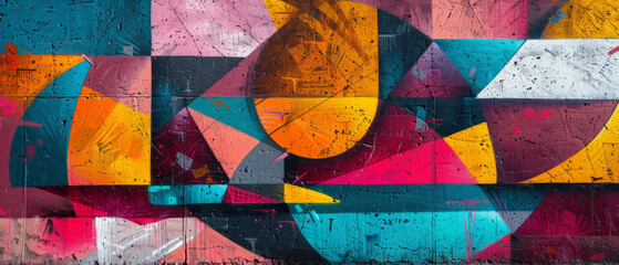 Exploration of modern abstract graffiti art featuring intricate geometric designs and bold lines.