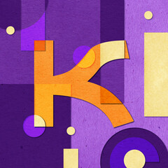 the letter K