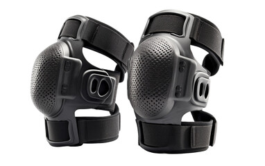 Knee Pad Securing Band on transparent background.