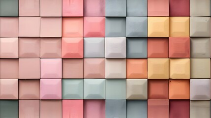  Solid Color Blocks in Muted Tones,
Background Design for Subtle Patterns, Hand Edited Generative AI