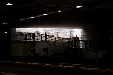 東京の乃木坂から見える街の風景
