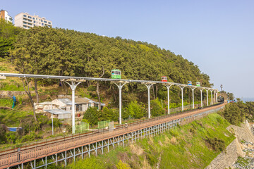 Fototapeta premium Busan, South Korea - April 14 2024 