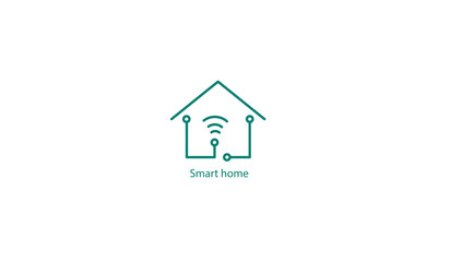 Smart Home Technology Vector Icon