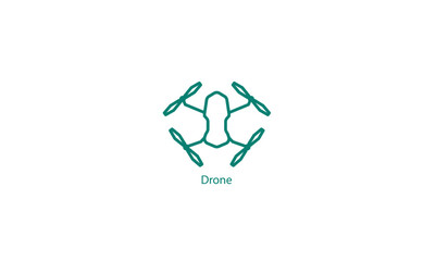 Drone Technology Vector Icon Illustration