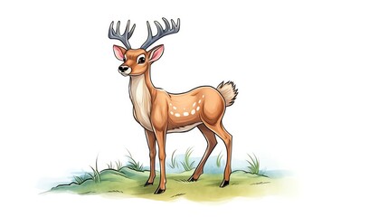 Fototapeta premium deer, graceful deer