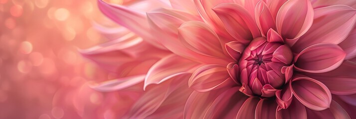 Dahlia Flower Botanical Illustration, Chrysanthemum Realistic Painting, Dahlia Drawing Imitation