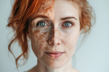 Mental fitness integrates wrinkle treatment in life journey narratives, aging visual narratives with adult health.