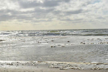 Nordsee,  Wellen,  Schaumflocken