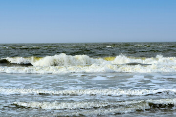 Nordseewellen, Borkum,  Nordstrand