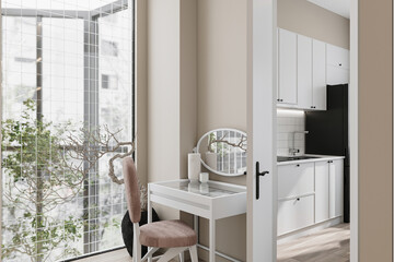 Efficiency Meets Style Chic and Functional Home Office