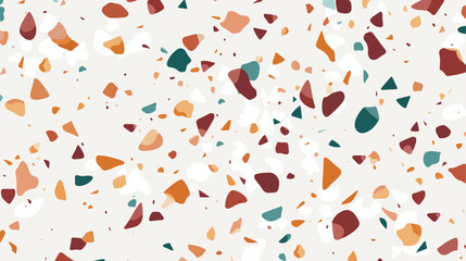 Decorative terrazzo texture. Seamless pattern with