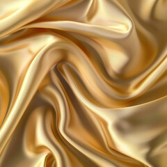 Fototapeta premium Light pale brown yellow silk satin. Gradient. Dusty gold color. Golden luxury elegant beauty premium abstract background. Shiny, shimmer. Curtain. Drapery. Fabric, cloth texture. Christmas, birthday. 