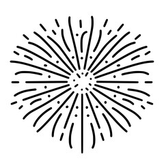 Obraz premium firework icon, celebration icon, spark icon, party icon, anniversary icon, birthday icon, carnival icon, celebrate icon, festival icon, christmas icon, event icon, explosion icon, sparkle icon