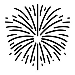 Fototapeta premium firework icon, celebration icon, spark icon, party icon, anniversary icon, birthday icon, carnival icon, celebrate icon, festival icon, christmas icon, event icon, explosion icon, sparkle icon, 
