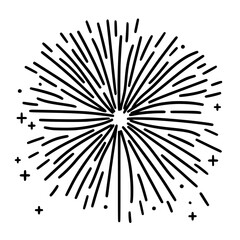 Fototapeta premium firework icon, celebration icon, spark icon, party icon, anniversary icon, birthday icon, carnival icon, celebrate icon, festival icon, christmas icon, event icon, explosion icon, sparkle icon, 