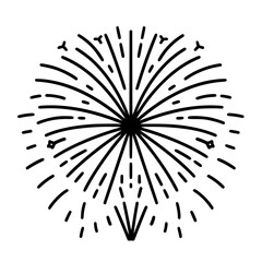 Obraz premium Firework icon, celebration icon, spark icon, party icon, anniversary icon, birthday icon, carnival icon, celebrate icon, festival icon, Christmas icon, event icon, explosion icon, sparkle icon, 