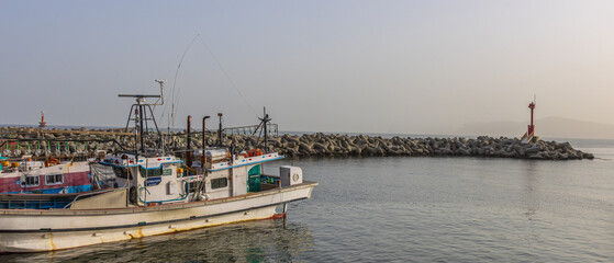 Fototapeta premium Busan, South Korea - April 14 2024 