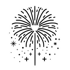 Firework icon, celebration icon, spark icon, party icon, anniversary icon, birthday icon, carnival icon, celebrate icon, festival icon, Christmas icon, event icon, explosion icon, sparkle icon
