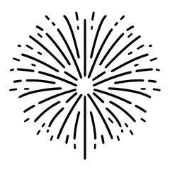 Obraz premium Firework icon, celebration icon, spark icon, party icon, anniversary icon, birthday icon, carnival icon, celebrate icon, festival icon, Christmas icon, event icon, explosion icon, sparkle icon