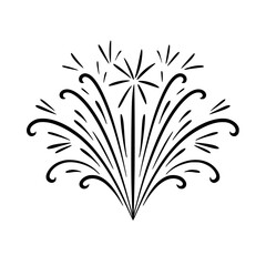 Firework icon, celebration icon, spark icon, party icon, anniversary icon, birthday icon, carnival icon, celebrate icon, festival icon, Christmas icon, event icon, explosion icon, sparkle icon