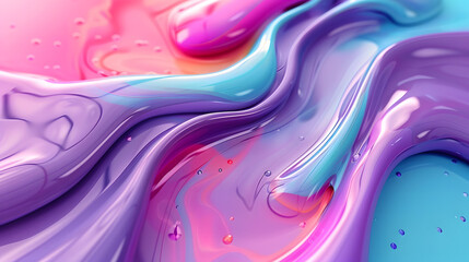 A paint splash colorfull rainbow paint or ink design - obrazy, fototapety, plakaty