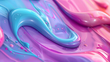 A paint splash colorfull rainbow paint or ink design - obrazy, fototapety, plakaty