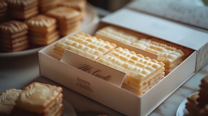 Inviting Presentation of Fine Details in Biscuit Packaging