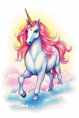 unicorn, mystical unicorn
