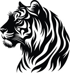 tiger silhouette