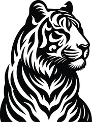 tiger silhouette