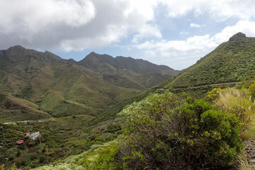 Obraz premium Mirador El Balaidero with panorama of the island