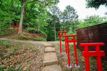 熱海の山の上の神社