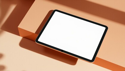 Tablet Mockup for Application Presentation, Web Design or User Interface Design - Template for Representation and Presentation of Design 